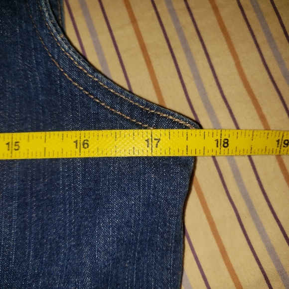 Dark Blue Old Navy Denim Dress, Women's Size 8 - Picture 11 of 11